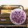Fuchsia Purple Owl Feather Swirls - Wildlife Lover Home Decor Gift Spare Tire Cover - 2