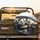 Pandas Road Trip Driver Passenger Ice Cream Car Interior - Wildlife Travel Gift Spare Tire Cover - 2