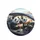 Pandas Road Trip Driver Passenger Ice Cream Car Interior - Wildlife Travel Gift Spare Tire Cover - 4