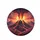 Volcanic Mountain Eruption Sunset - Outdoor Adventure Gift for Explorer Spare Tire Cover - 4