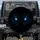 Electric Blue Predatory Animal Eyes, Slit Pupils - Wildlife Lover Automotive Gift Spare Tire Cover - 1