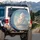 Fluffy Cumulus Clouds Serene Sky Outdoor Travel Gift Spare Tire Cover - 3