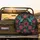 Hummingbird Fuchsia Flowers Lush Green Leaves Wildlife Lover Gift Spare Tire Cover - 2