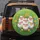Fluffy White Sheep Spring Flowers Green Meadow - Farmhouse Decor Gift Spare Tire Cover - 5