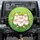 Fluffy White Sheep Spring Flowers Green Meadow - Farmhouse Decor Gift Spare Tire Cover - 1