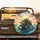 Sea Turtle Island Village Ocean Sunset - Wildlife Lover Home Decor Gift Spare Tire Cover - 2