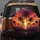 Silhouetted Palm Trees Ocean Sunset - Tropical Lifestyle Gift Spare Tire Cover - 5