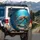 Majestic Sea Turtle Sunken Shipwreck Scene - Ocean Lover Gift Spare Tire Cover - 3