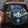 Panda Van Gogh Starry Night Swirling Celestial Sky - Wildlife Lover Gift Spare Tire Cover - 5