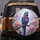 Purple Blue Macaw Parrot Pink Peonies - Wildlife Lover Gift for Bird Lover Spare Tire Cover - 5