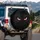 Angry Red Reptilian Eyes - Automotive Enthusiast Gift Spare Tire Cover - 3