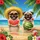 Pugs Watermelon Tropical Beach - Outdoor Travel Gift for Pug Lovers Spare Tire Cover - 6