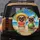 Pugs Watermelon Tropical Beach - Outdoor Travel Gift for Pug Lovers Spare Tire Cover - 5