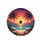 Tropical Sunset Palm Trees Ocean Beach Coastal Island - Adventure Travel Gift for Travelers Spare Tire Cover - 4