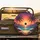 Tropical Sunset Palm Trees Ocean Beach Coastal Island - Adventure Travel Gift for Travelers Spare Tire Cover - 2