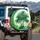 Tropical Palm Trees Fronds - Beach House Lifestyle Gift Spare Tire Cover - 3