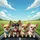 Chihuahuas Road Trip Landscape - Travel Essentials Dog Lover Gift Spare Tire Cover - 6