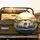 Fluffy White Dogs Driving Travel Vehicle - Road Trip Essentials Dog Lover Gift Spare Tire Cover - 2