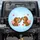 Dachshunds Orange Flower Hearts Leaves - Dog Lover Outdoor Gift Spare Tire Cover - 1