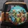 Anthropomorphic Hawaiian Shirt Cats Tropical Landscape - Outdoor Adventure Cat Lover Gift Spare Tire Cover - 5