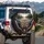 Surprised Tabby Cats Car Interior - Road Trip Cat Lover Gift Spare Tire Cover - 3