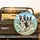 Border Collies Paw Prints Road Trip Clouds - Dog Lover Gift Spare Tire Cover - 2