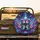 Meditating Alien Figures Cosmic Nebulae – Space Lover Gift for Sci-Fi Fans Spare Tire Cover - 2