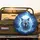 White Dire Wolf Lightning Ice Storm - Wildlife Lover Gift for Fantasy Art Collector Spare Tire Cover - 2