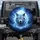 White Dire Wolf Lightning Ice Storm - Wildlife Lover Gift for Fantasy Art Collector Spare Tire Cover - 1