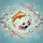 Golden Orange White Koi Fish Yin Yang Cherry Blossoms Asian Cloud - Wildlife Lover Gift Spare Tire Cover - 6