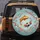 Golden Orange White Koi Fish Yin Yang Cherry Blossoms Asian Cloud - Wildlife Lover Gift Spare Tire Cover - 5