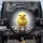 Fluffy Baby Chick Sparkling Diamond - Home Decor Wildlife Gift for Chick Lovers Spare Tire Cover - 1