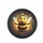 Bee Character Honeycomb Blue Eyes Smile - Home Decor Gift for Bee Lover Spare Tire Cover - 4