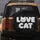 Love Cat Face Text Ears, Playful Cat Silhouettes, Paw Prints - Cat Lover Gift Spare Tire Cover - 5