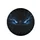 Intensely Glowing Electric Blue Eyes Shadowy Presence - Adventure Lover Gift Spare Tire Cover - 4