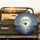 Luminous Full Moon Night Sky Water - Celestial Decor Gift for Star Gazer Spare Tire Cover - 2
