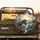 Colossal Tyrannosaurus Rex Roaring Velociraptor Prehistoric Jungle Vista - Dinosaur Lover Gift Spare Tire Cover - 2