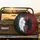 White Black Wings Gothic Energy - Bold Statement Gift Spare Tire Cover - 2