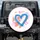 Blue Lined Layered Hearts - Home Decor Gift Spare Tire Cover - 1