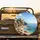 Mediterranean Beach Umbrellas Boat Coastal Castle - Adventure Lover Gift Spare Tire Cover - 2