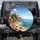Mediterranean Beach Umbrellas Boat Coastal Castle - Adventure Lover Gift Spare Tire Cover - 1