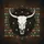 Bull Skull Horse Diamond Floral - Western Lifestyle Decor for Cowboy Enthusiast Spare Tire Cover - 6