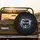 Blessed Heart Cross Celestial Golden Dust - Faith Lifestyle Gift Spare Tire Cover - 2