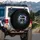 Blessed Heart Cross Celestial Golden Dust - Faith Lifestyle Gift Spare Tire Cover - 3