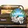 White Fluffy Dogs Tropical Beach Palm - Dog Lover Gift Spare Tire Cover - 2