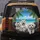 White Fluffy Dogs Tropical Beach Palm - Dog Lover Gift Spare Tire Cover - 5