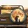 Mysterious Woman Black Cat Harvest Moon Autumn Branches - Outdoor Decor Gift for Cat Lovers Spare Tire Cover - 2