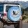 Three Galloping Horses Clouds Sky - Wildlife Lover Gift for Horse Lover Spare Tire Cover - 3