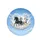 Three Galloping Horses Clouds Sky - Wildlife Lover Gift for Horse Lover Spare Tire Cover - 4