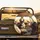 Chihuahua Dog Road Trip Car Golden Field - Dog Lover Travel Essentials Gift Spare Tire Cover - 2